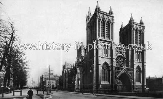 Bristol Cathedral. c.1908